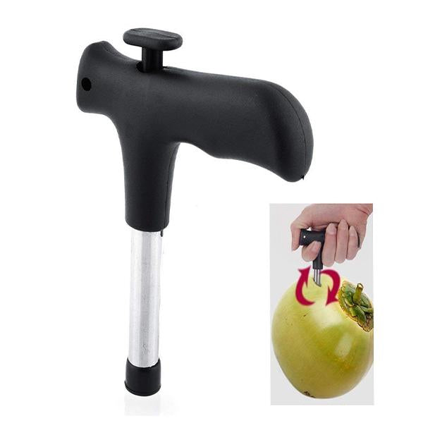0854 Premium Quality Stainless Steel Coconut Opener Tool/Driller with Comfortable Grip - SkyShopy 0854 Premium Quality Stainless Steel Coconut Opener Tool/Driller with Comfortable Grip - SkyShopy